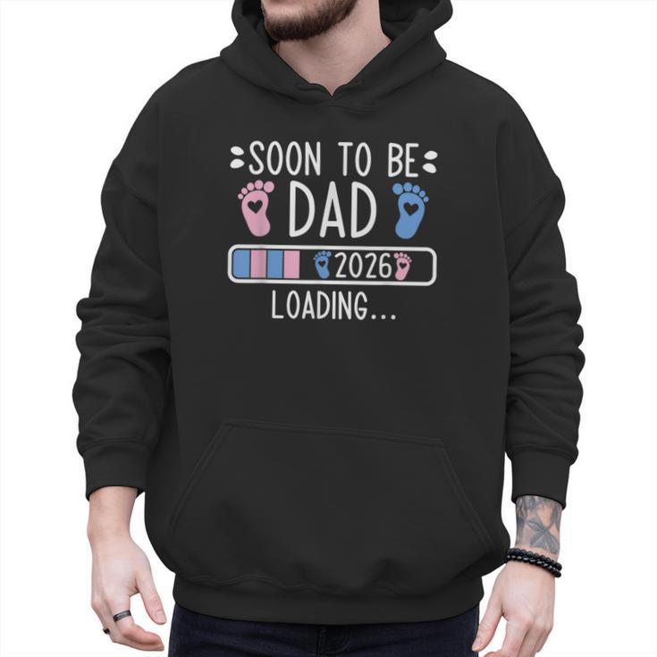 Soon To Be Dad 2026 Loading Pregnancy Announcement 2026 Men Hoodie