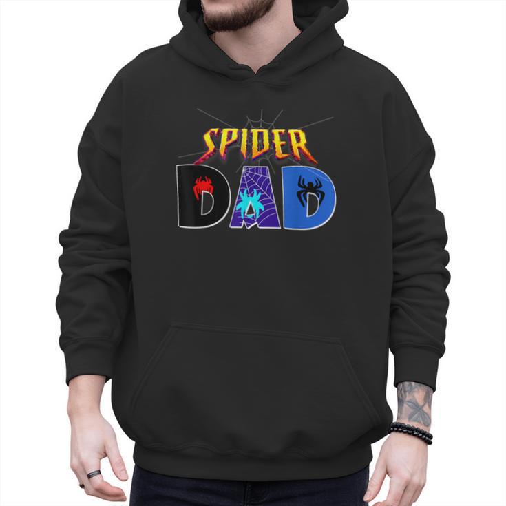 Spider Dad Shirt Birthday Fathers Day Halloween Costumes Pjs Men Hoodie