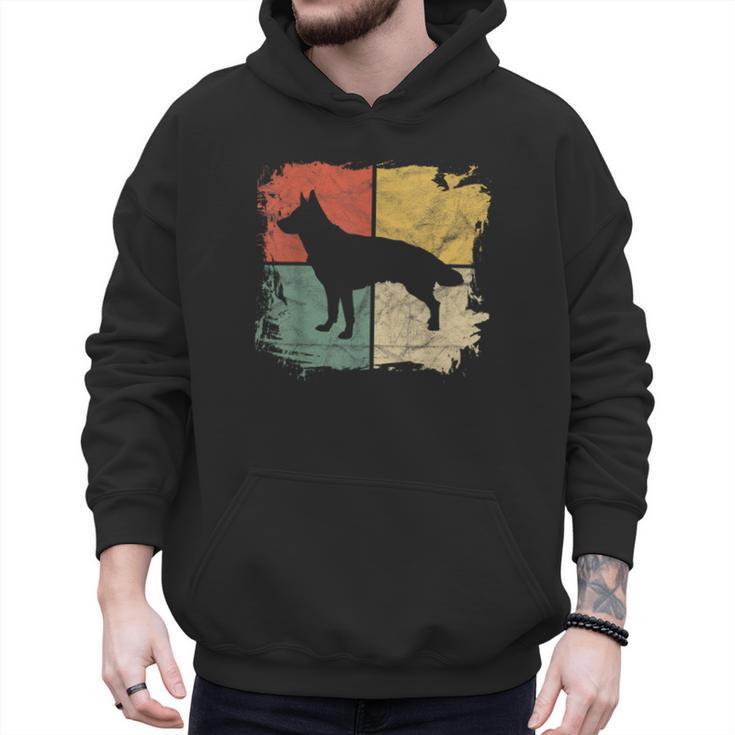 Square Retro German Shepherd Owner Dog Shepard Dad Mom Men Hoodie