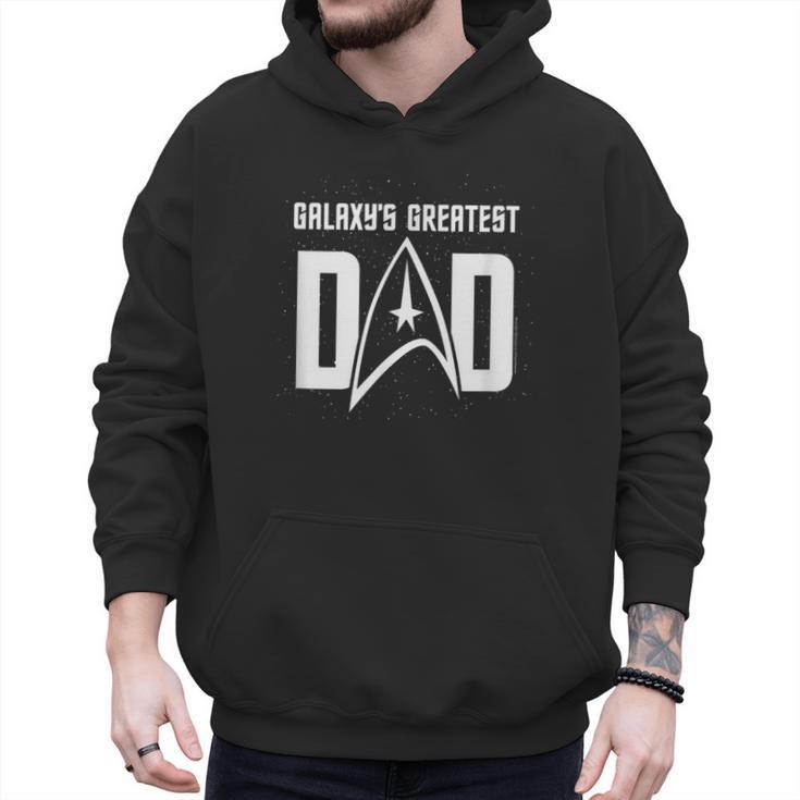 Star Trek Father's Day Galaxy's Greatest Dad Badge Men Hoodie