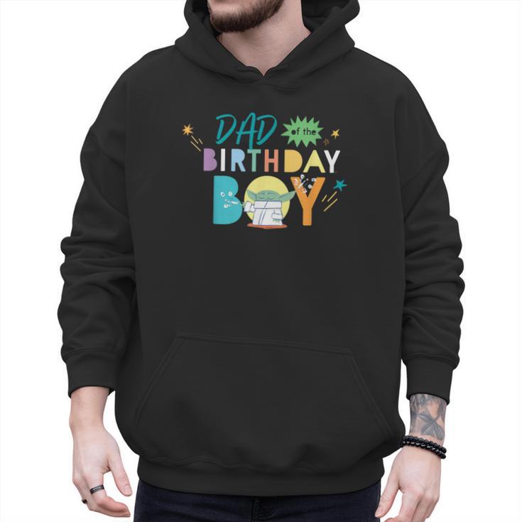 Star Wars Grogu Mandalorian Toon Dad Of The Birthday Boy Men Hoodie