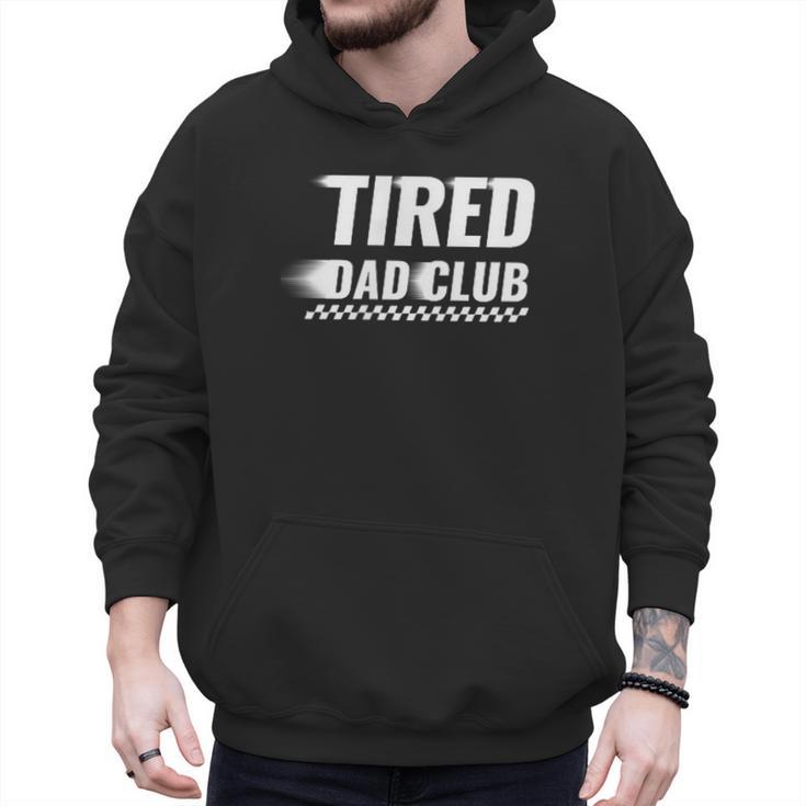 Tired Dad Club Maze Track Back 2 Sided Men Hoodie