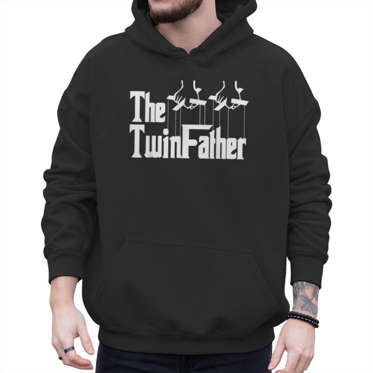 The TwinFather Father Of Twins Dad Fathers Day Men Hoodie
