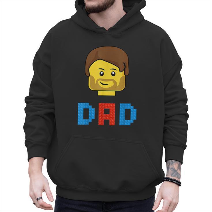 Unique Family Dad Master Builder Building Bricks Blocks Men Hoodie