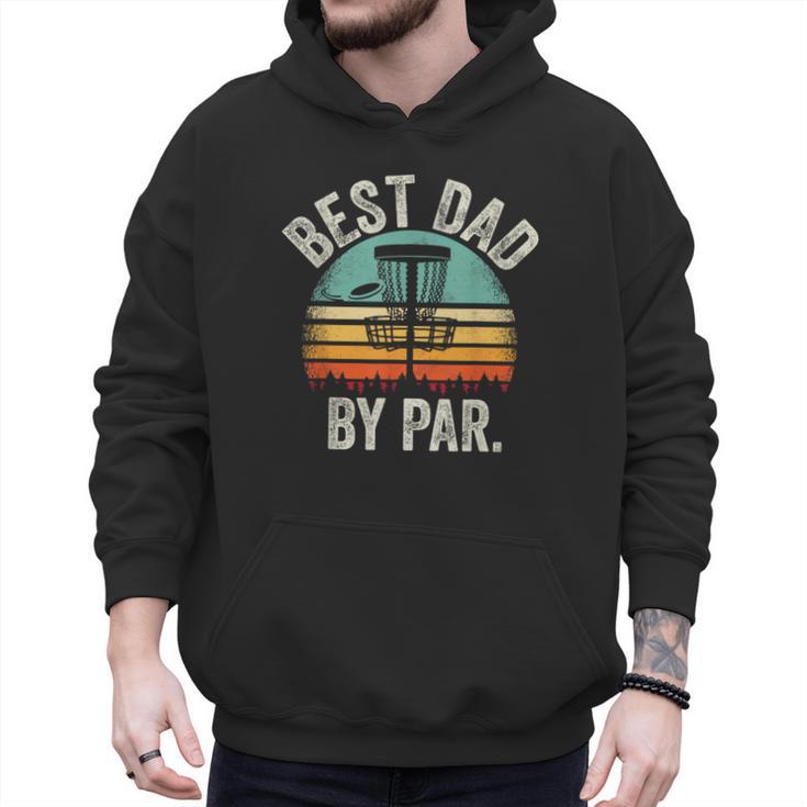 Vintage Disc Golf Dad Best Dad By Par Disk Golf Men Hoodie