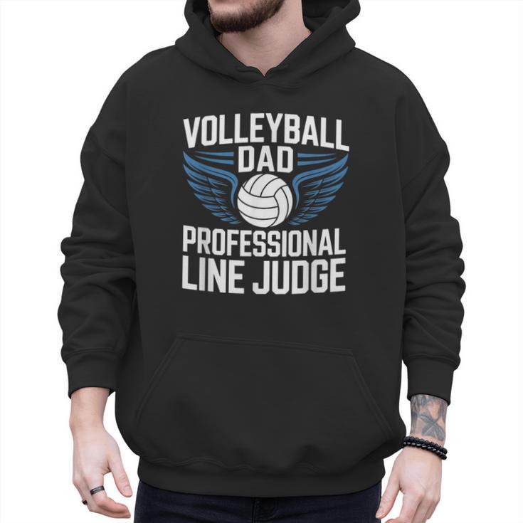 Volleyball Dad Professional Line Judge Volleyball Father Men Hoodie