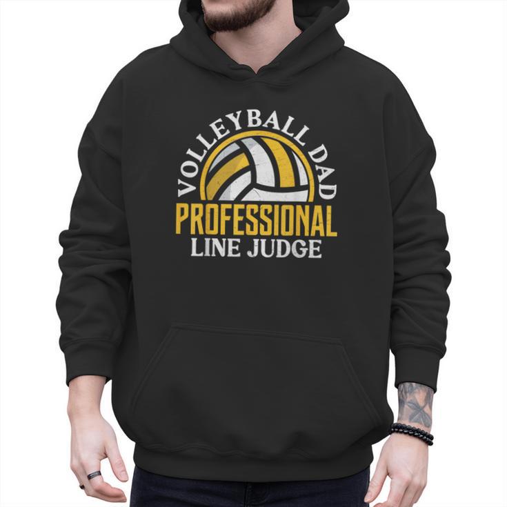 Volleyball Dad Professional Line Judge Volleyball Dad Men Hoodie