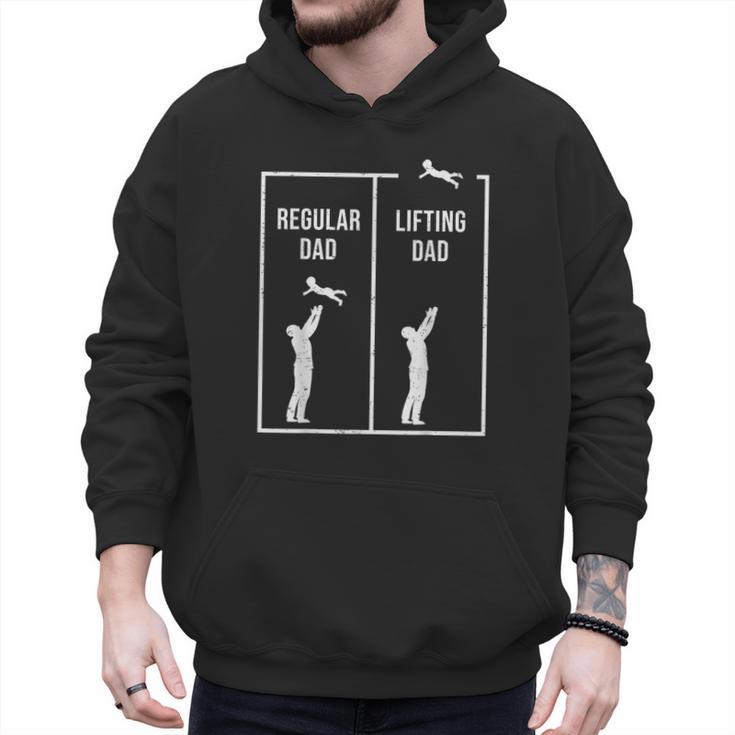 Weightlifting Workout Fitness Father Gym I Lifting Dad Men Hoodie