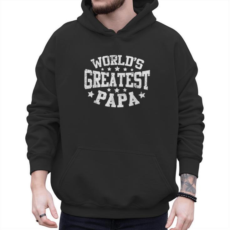 World's Greatest Papa Shirt Dad Father's Day Men Hoodie