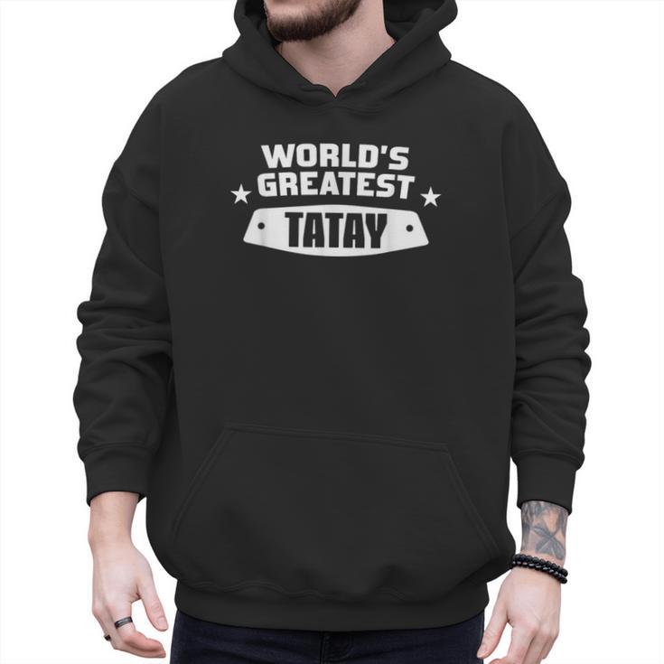 World's Greatest Tatay Shirt Filipino Dad Men Hoodie