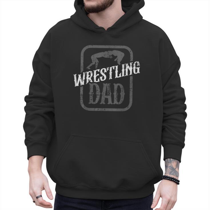 Wrestling Dad Martial Arts Wrestler Wrestle Hobby Father Men Hoodie