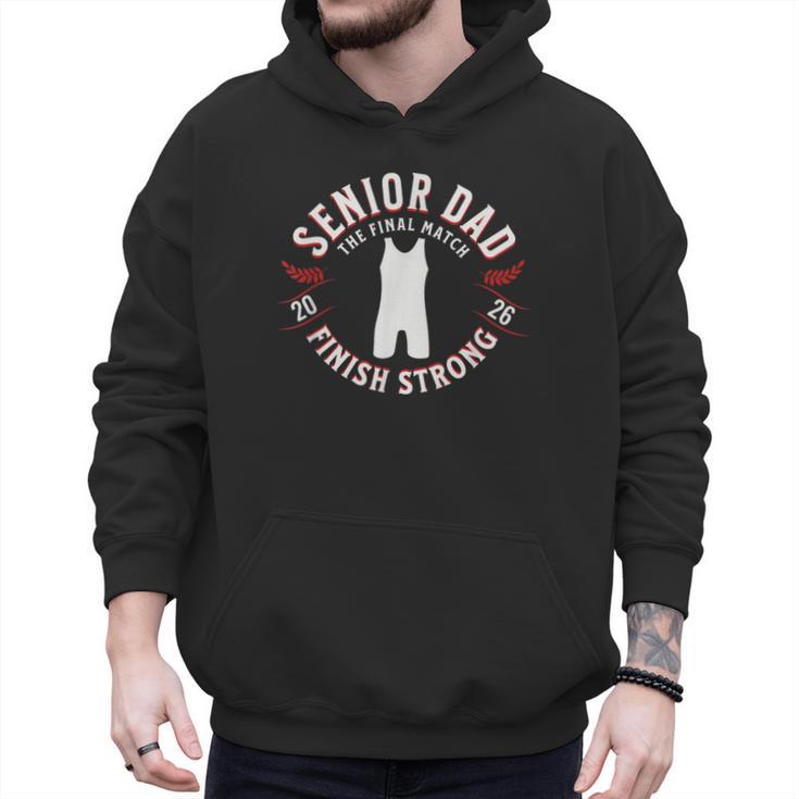Wrestling Senior Dad The Final Match 2026 Men Hoodie