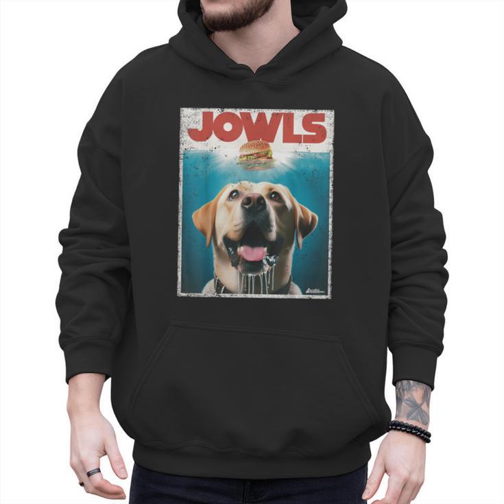 Yellow Lab Jowls Top Labrador Retriever Dog Mom Dad Men Hoodie
