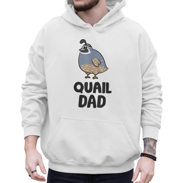 California Quail Bird Dad Quail Dad Men Hoodie