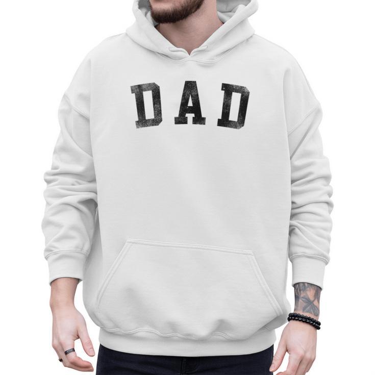 Dad Classic Bold Font Birthday Dad Men Hoodie