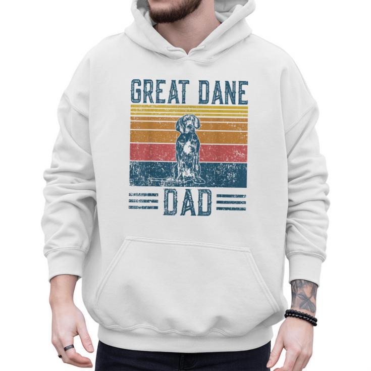 Dog Dad Vintage Great Dane Dad Men Women Kids Men Hoodie