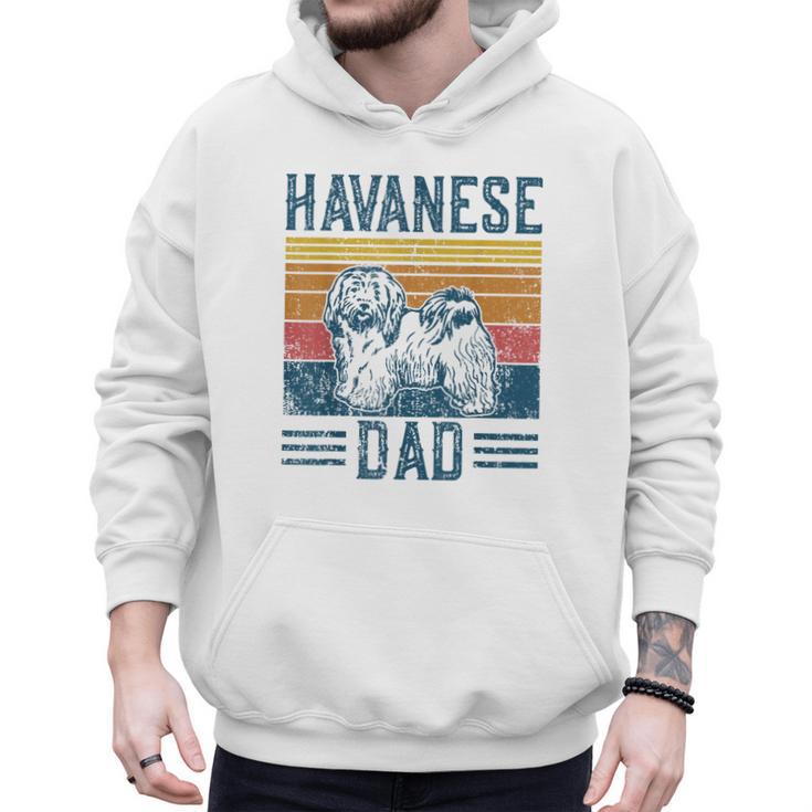 Dog Havanese Dad Vintage Havanese Dad Men Hoodie