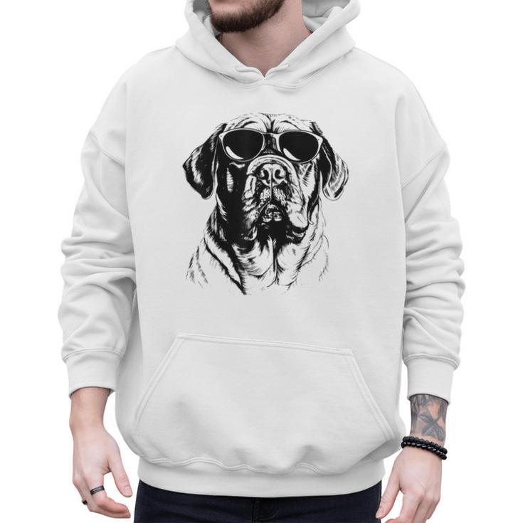 English Mastiff Sketch Drawing Art Dog Lover Mom Dad Women Men Hoodie