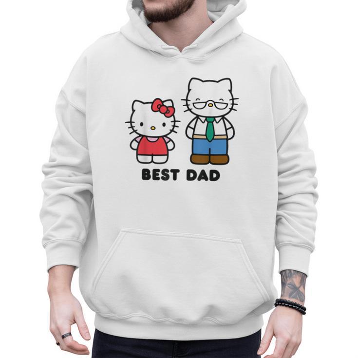 Hello Kitty Best Dad Fathers Day Small Men Hoodie