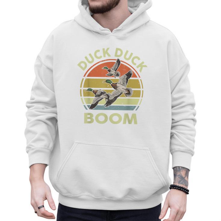 Hunting-Shirt Duck Boom Hunter Dad Grandpa Men Men Hoodie