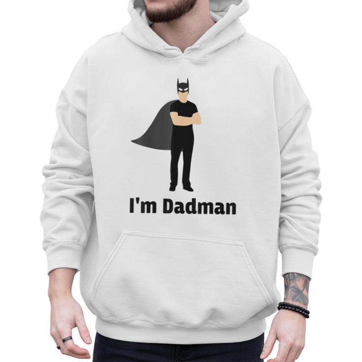 I'm Dadman Superhero Dad Father's Day Men Hoodie