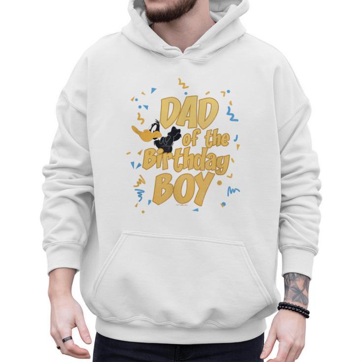 Looney Tunes Birthday Daffy Duck Dad Of The Birthday Boy Men Hoodie