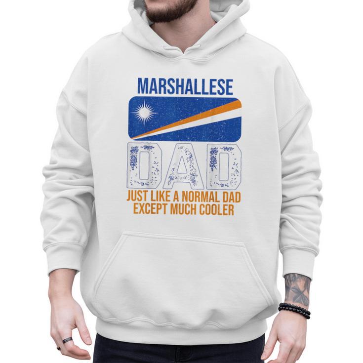 Marshallese Dad Marshall Islands Flag For Father's Day Men Hoodie