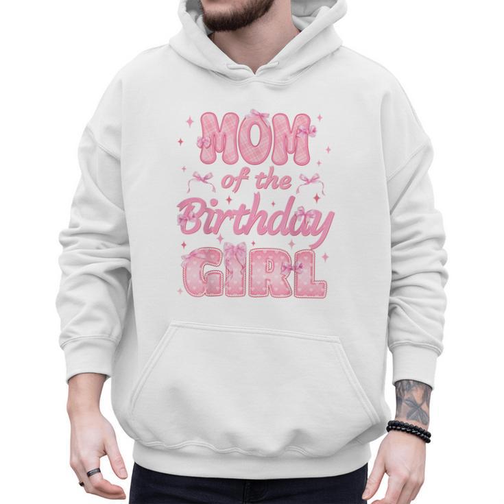 Mom And Dad Of The Birthday Girl Coquette Family Matching Men Hoodie