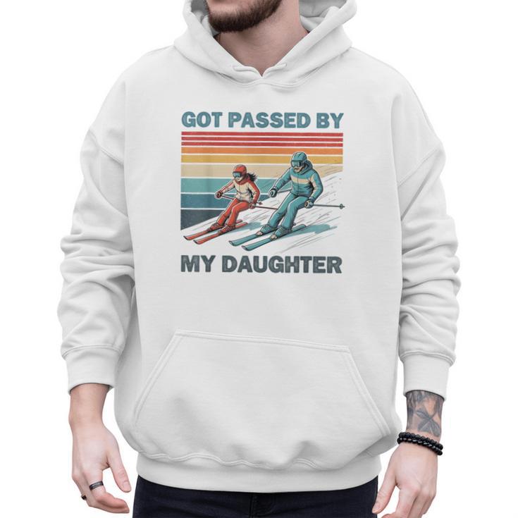 Got Passed By My Daughter Skiing Dad Men Hoodie