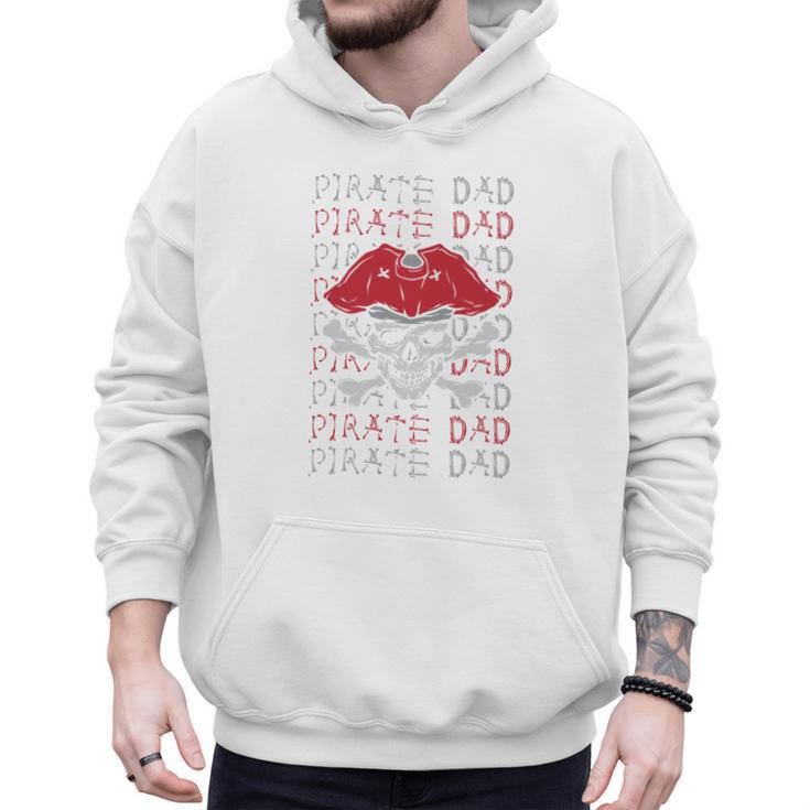 Pirate Dad Skull And Crossbones Tampa Gasparilla Captain Men Hoodie