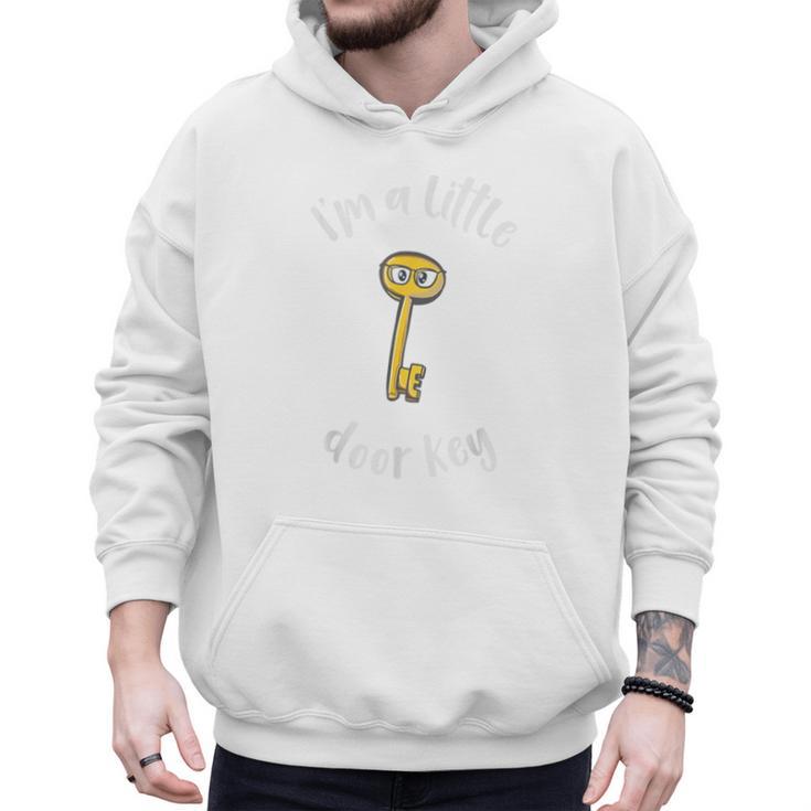 Pun Tshirt I'm A Little Door Key Bad Pun Dad Jokes Men Hoodie