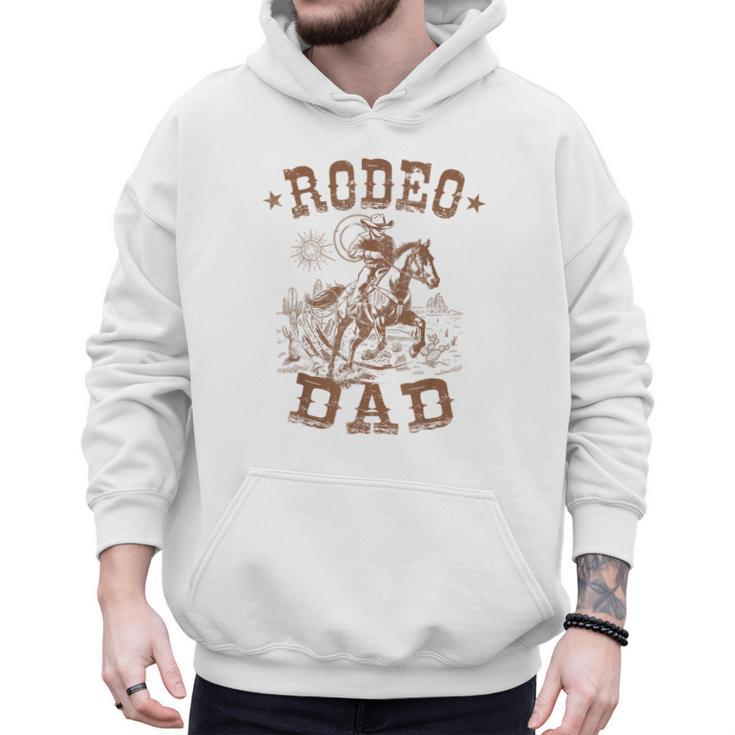 Rodeo Dad Western Cowboy Daddy Family Matching Father's Day Men Hoodie