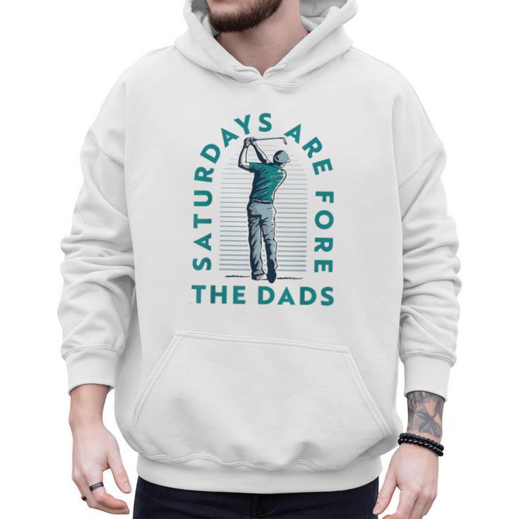 Saturdays For Dads Golfer Father's Day Men Hoodie