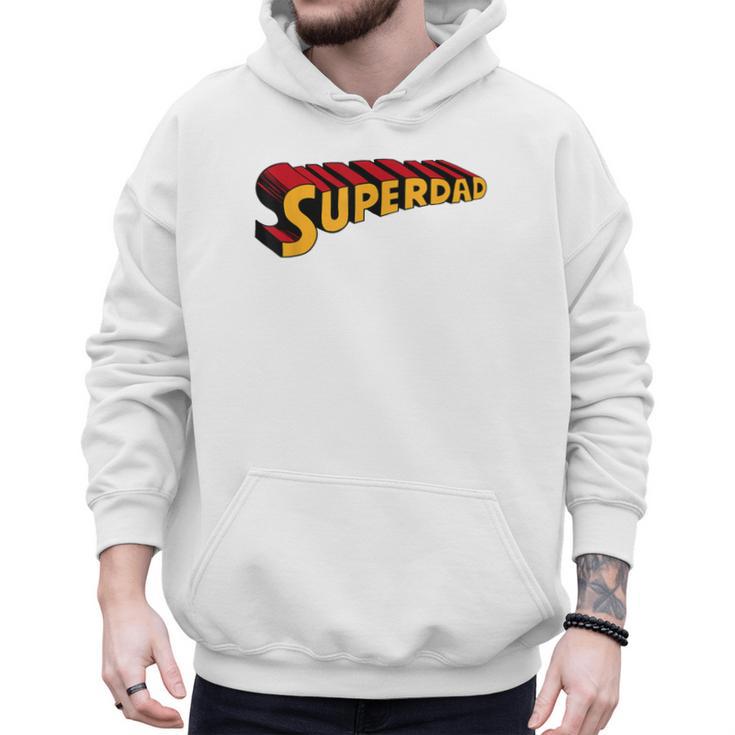 Super Dad Superdad Superhero Dad Men Hoodie