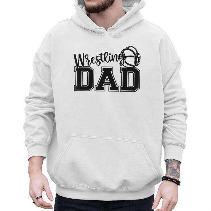 Wrestling Dad Hobby Wrestle Wrestler Martial Arts Father Men Hoodie