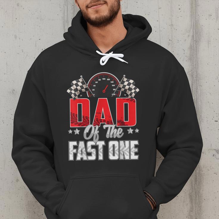 1 Year Old Racing Car Fast One Birthday 1st Family Dad Men Hoodie 1 Year Old Racing Car Fast One Birthday 1st Family Dad Men Hoodie