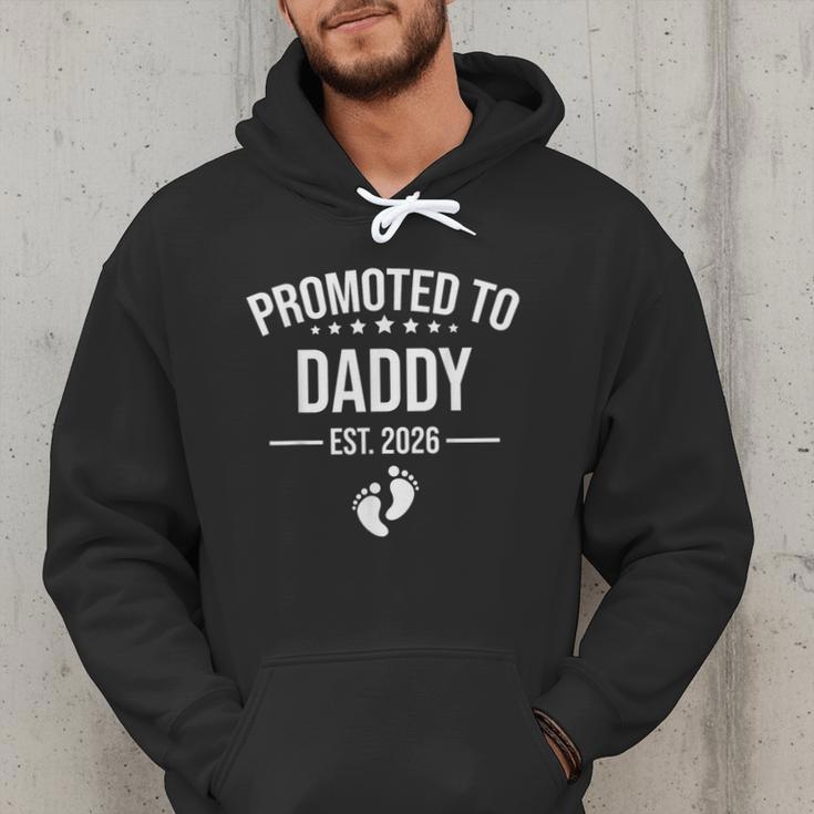 1st Time Dad EST 2026 New Dad New First Fathers Day Men Hoodie