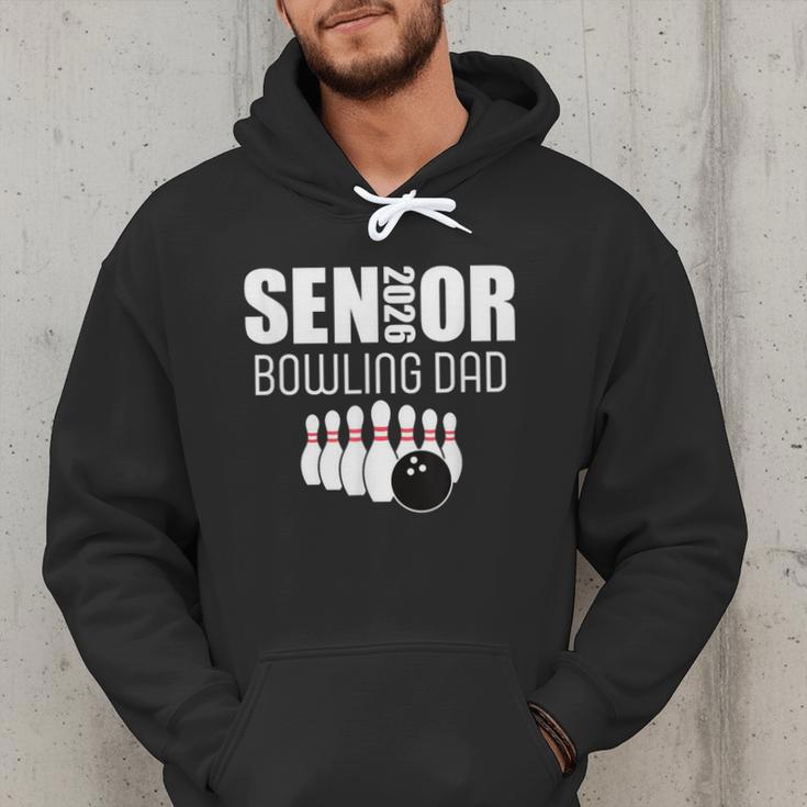 2026 Senior Bowling Dad Bowling Team Parent Helper Men Hoodie