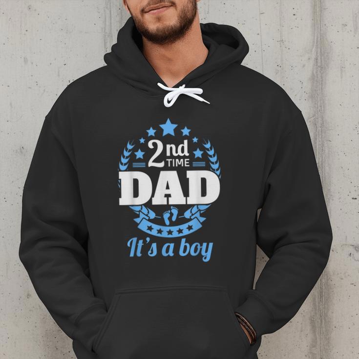 2nd Time Dad It's A Boy Dad Again Second Baby Announce Men Hoodie 2nd Time Dad It's A Boy Dad Again Second Baby Announce Men Hoodie