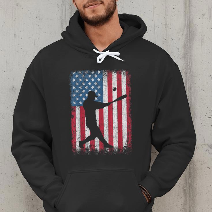 American Flag Vintage Baseball Flag Dad Mom Tee T-Shirt Men Hoodie American Flag Vintage Baseball Flag Dad Mom Tee T-Shirt Men Hoodie