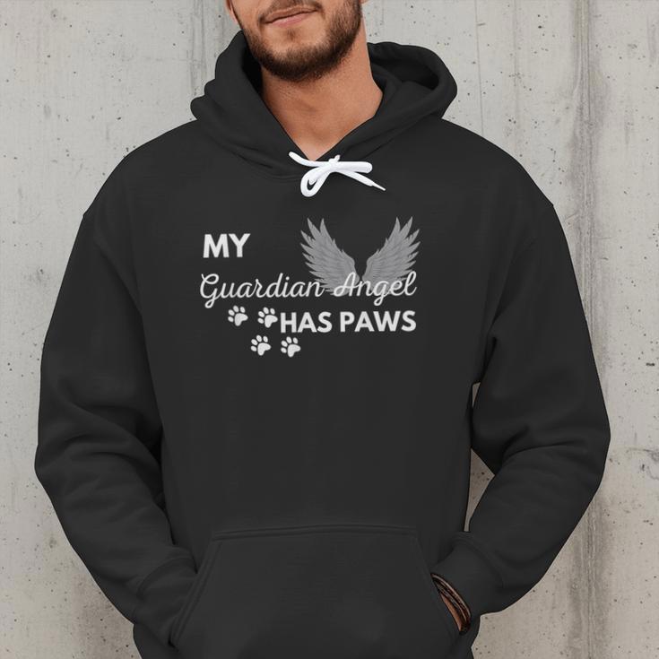 My Angel Has Paws Shirt Pet Memorial Cat Dog Dad Mom Men Women Girls Kids Men Hoodie