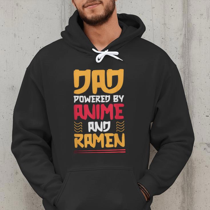 Anime Fathers Day Japanese Manga Otaku Kawaii Anime Dad Men Hoodie