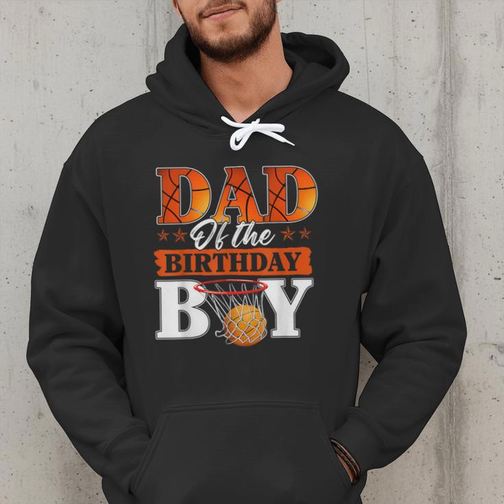 Basketball DAD Of The Birthday Boy Family Matching Men Hoodie