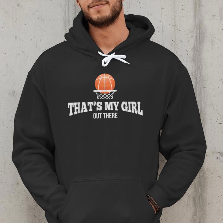 Basketball For Mom & Dad That's My Girl T-Shirt Men Hoodie