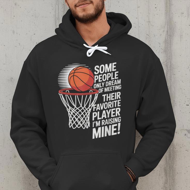 Basketball Mom Or Dad Basketball Parent Men Hoodie