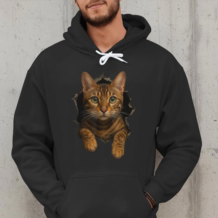 Bengal Cat Lover Animal Pet Bengal Cat Owner Mom Cat Dad Cat Men Women Kids Men Hoodie