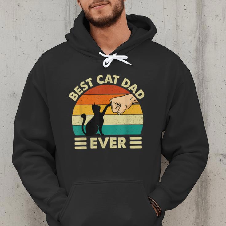 Best Cat Dad Ever Cat Lover Kitten Owner Kitty Men Hoodie