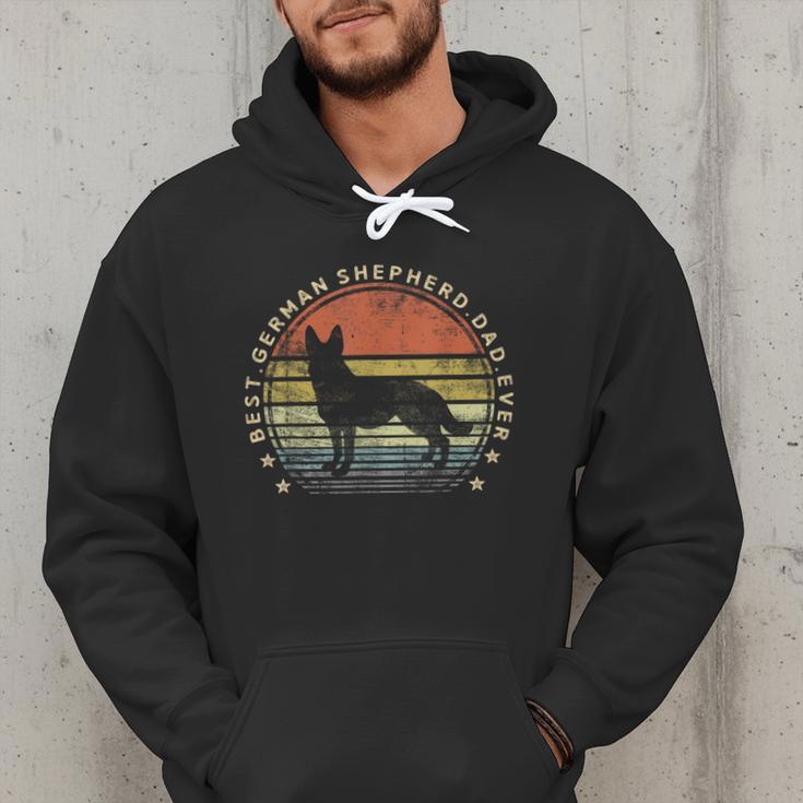 Best German Shepherd Dad Ever Daddy Dog Lover Owner Men Hoodie