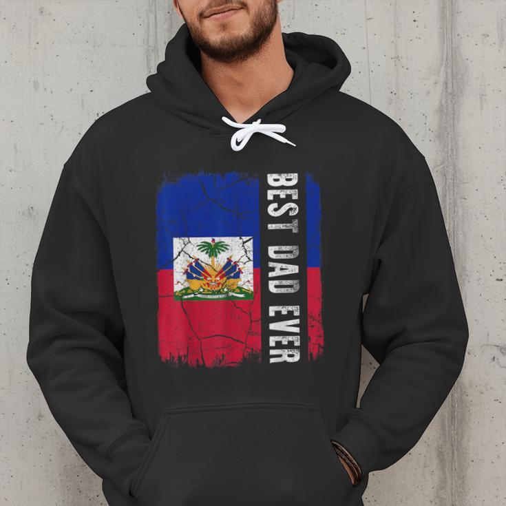 Best Haitian Dad Ever Haiti Daddy Father's Day Men Hoodie