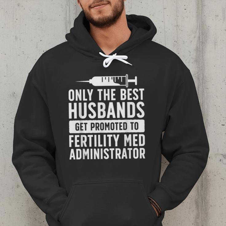 Best Husbands IVF Dad IVF Transfer Day Embryo Transfer Day Men Hoodie